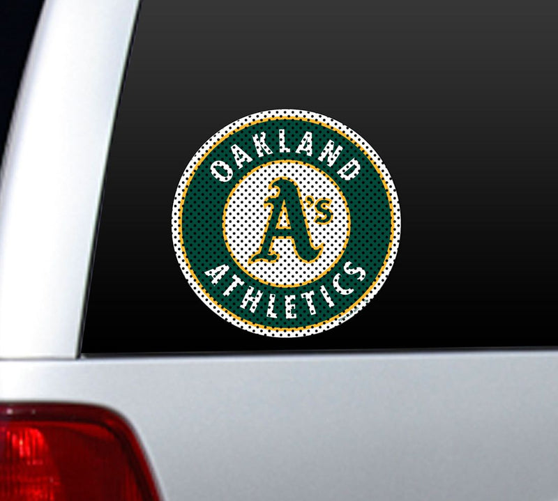 Oakland Athletics Die-Cut Window Film - Large - Special Order