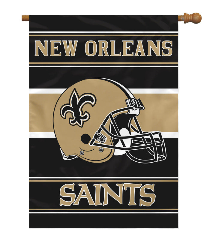 New Orleans Saints Banner 28x40 House Flag Style 2 Sided - Special Order