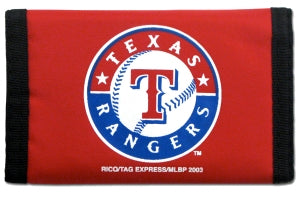 Texas Rangers Wallet Nylon Trifold