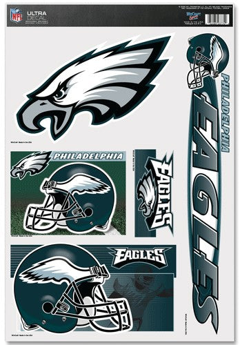 Philadelphia Eagles Decal 11x17 Ultra