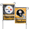 Pittsburgh Steelers Flag 12x18 Garden Style 2 Sided
