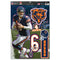 Chicago Bears Jay Cutler Decal 11x17 Multi Use