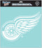 Detroit Red Wings Decal 8x8 Die Cut White