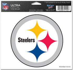 Pittsburgh Steelers Decal 5x6 Ultra Color Logo