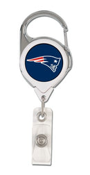 New England Patriots Retractable Premium Badge Holder