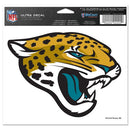 Jacksonville Jaguars Decal 5x6 Ultra Color