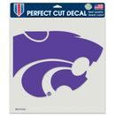 Kansas State Wildcats Decal 8x8 Die Cut Color