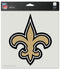 New Orleans Saints Decal 8x8 Die Cut Color