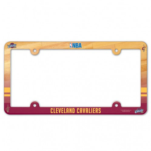 Cleveland Cavaliers Plastic Full Color License Plate Frame