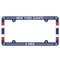 New York Giants License Plate Frame Plastic Full Color Style