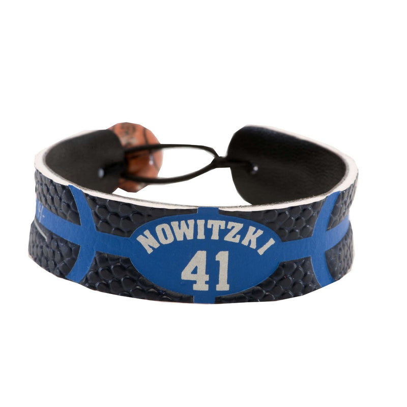 Dirk Nowitzki Team Color NBA Jersey Bracelet