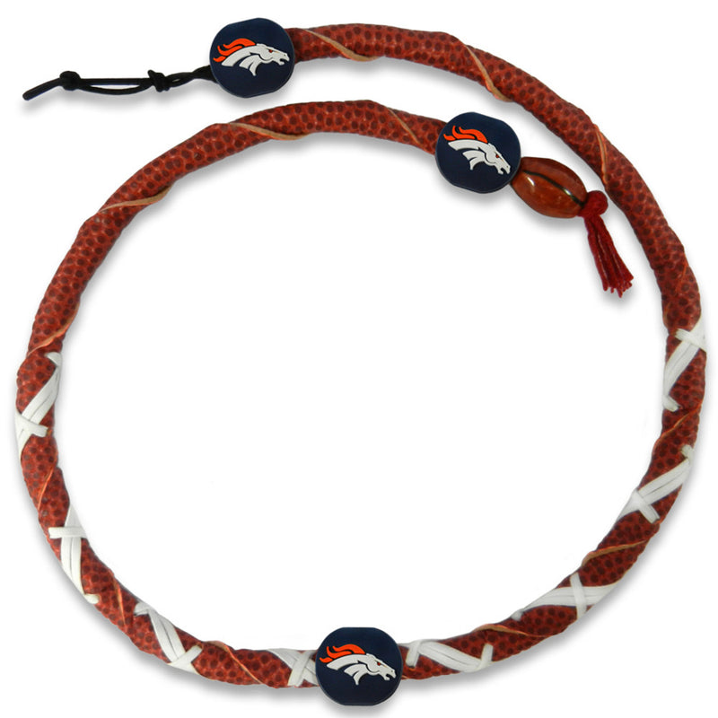 Denver Broncos Necklace Spiral Classic Football