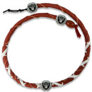 Las Vegas Raiders Spiral Football Necklace