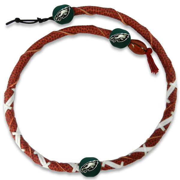 Philadelphia Eagles Spiral Football Necklace