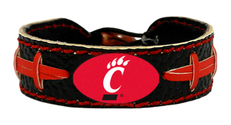 Cincinnati Bearcats Team Color Football Bracelet