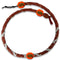 Oklahoma State Cowboys Classic Spiral Football Necklace