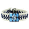 New York Yankees Bracelet Genuine Baseball Argyle
