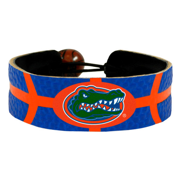Florida Gators Team Color Basketball Bracelet