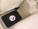 Pittsburgh Steelers Car Mat Heavy Duty Vinyl Rear Seat