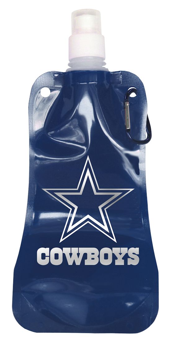 Dallas Cowboys 16 ounce Foldable Water Bottle