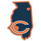 Chicago Bears Decal Home State Pride