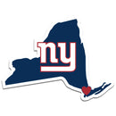 New York Giants Decal Home State Pride