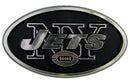 New York Jets Auto Emblem - Silver