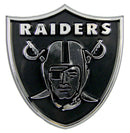 Las Vegas Raiders Auto Emblem - Silver