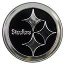 Pittsburgh Steelers Auto Emblem - Silver