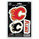 Calgary Flames Decal Die Cut Team 3 Pack