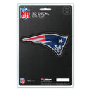 New England Patriots Decal 5x8 Die Cut 3D Logo Design