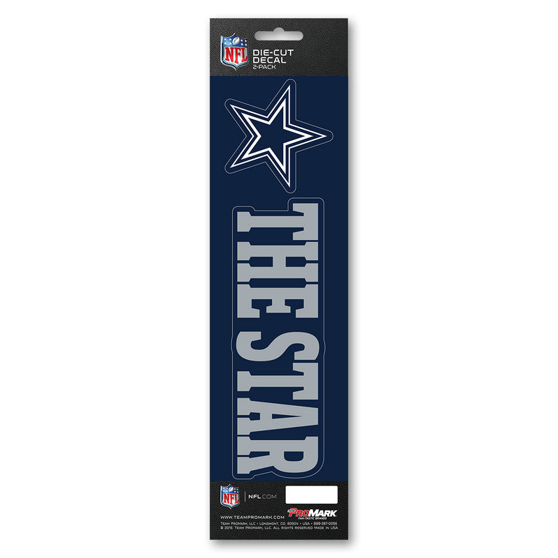 Dallas Cowboys Decal Die Cut Slogan Pack