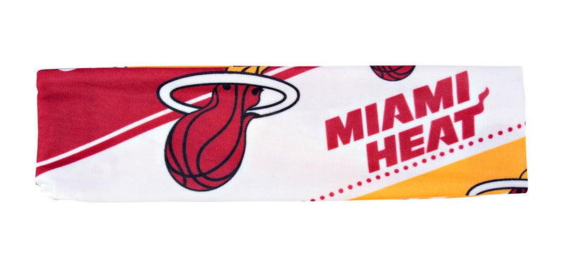 Miami Heat Stretch Patterned Headband