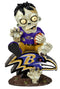 Baltimore Ravens Zombie On Logo Figurine