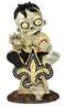 New Orleans Saints Zombie On Logo Figurine