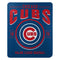 Chicago Cubs Blanket 50x60 Fleece Southpaw Design