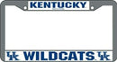 Kentucky Wildcats License Plate Frame Chrome