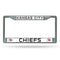 Kansas City Chiefs License Plate Frame Chrome