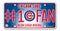 Chicago Cubs License Plate