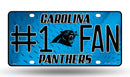 Carolina Panthers License Plate