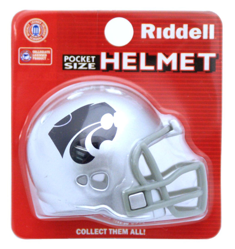 Kansas State Wildcats Helmet Riddell Pocket Pro VSR4 Style