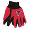 Atlanta Falcons Two Tone Adult Size Gloves