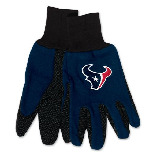 Houston Texans Two Tone Adult Size Gloves