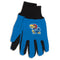 Kansas Jayhawks Two Tone Gloves - Adult